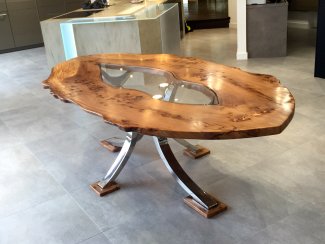 elm dining table
